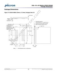 MT46H64M32LFMA-5 IT:A TR Datasheet Page 20
