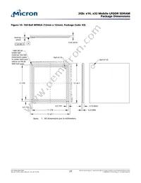 MT46H64M32LFMA-5 IT:A TR Datasheet Page 23