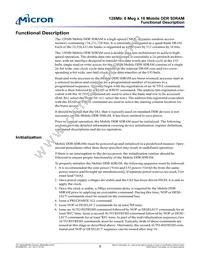 MT46H8M16LFCF-75 IT Datasheet Page 8