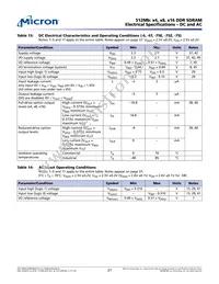MT46V32M16TG-5B IT:JTR Datasheet Page 21
