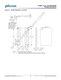 MT46V64M8P-5B L IT:F Datasheet Page 14