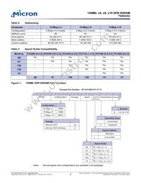 MT46V8M16P-5B:D TR Datasheet Page 2