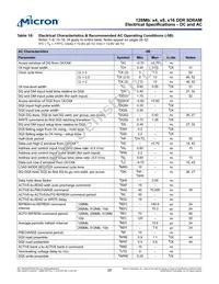 MT46V8M16P-5B:D TR Datasheet Page 20