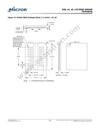 MT47H128M16PK-25E IT:C Datasheet Page 21