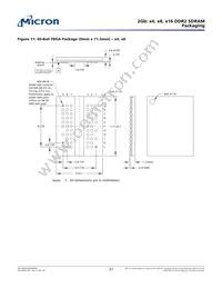 MT47H128M16PK-25E IT:CTR Datasheet Page 21