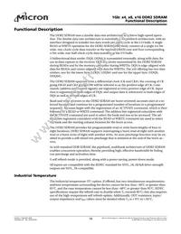 MT47H128M8SH-187E:M TR Datasheet Page 10