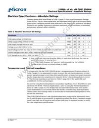 MT47H16M16BG-3 IT:B TR Datasheet Page 22