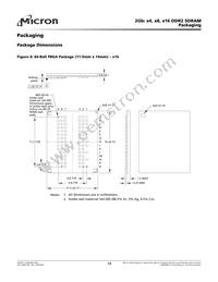 MT47H256M8EB-3:C Datasheet Page 19