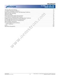 MT47H32M16BT-3:A TR Datasheet Page 3