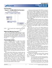 MT47H32M16BT-3:A TR Datasheet Page 7