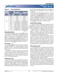 MT47H32M16BT-3:A TR Datasheet Page 18