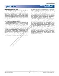 MT47H32M16BT-3:A TR Datasheet Page 21