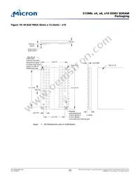 MT47H32M16CC-3:B TR Datasheet Page 22