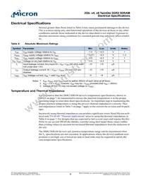 MT47H512M4THN-37E:E TR Datasheet Page 6