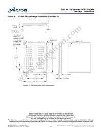 MT47H512M4THN-37E:E TR Datasheet Page 11