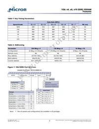 MT47H64M16HR-3 AAT:H TR Datasheet Page 2