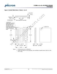 MT47H64M8CF-25E:G TR Datasheet Page 19