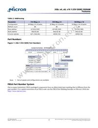 MT47R512M4EB-25E:C Datasheet Page 2