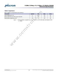 MT48H32M16LFB4-75 IT:C Datasheet Page 15