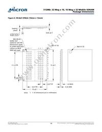 MT48H32M16LFBF-6:B TR Datasheet Page 14
