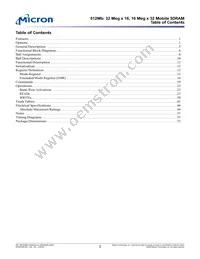 MT48H32M16LFCJ-75:A TR Datasheet Page 2