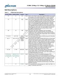 MT48H32M16LFCJ-75:A TR Datasheet Page 10