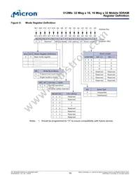 MT48H32M16LFCJ-75:A TR Datasheet Page 14