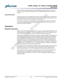 MT48H32M16LFCJ-75:A TR Datasheet Page 22