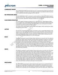 MT48H8M16LFF4-8 Datasheet Page 16