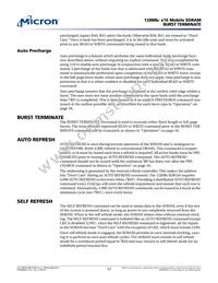 MT48H8M16LFF4-8 Datasheet Page 17