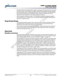 MT48H8M16LFF4-8 Datasheet Page 18