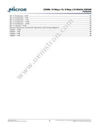 MT48H8M32LFB5-75 AT:H Datasheet Page 4