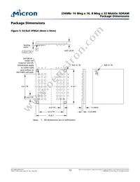 MT48H8M32LFB5-75 AT:H Datasheet Page 13