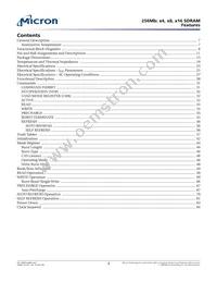 MT48LC16M16A2F4-6A:G Datasheet Page 3