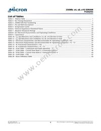 MT48LC16M16A2TG-6A IT:GTR Datasheet Page 4