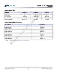 MT48LC16M8A2P-7E:L Datasheet Page 2