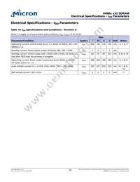 MT48LC2M32B2TG-6A IT:JTR Datasheet Page 19