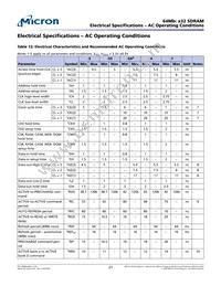 MT48LC2M32B2TG-6A IT:JTR Datasheet Page 21