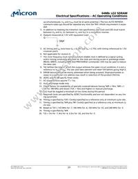 MT48LC2M32B2TG-6A IT:JTR Datasheet Page 23