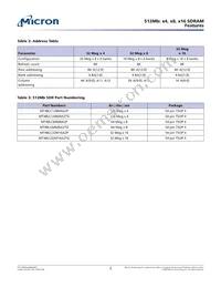 MT48LC32M16A2P-75:C Datasheet Page 2