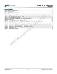 MT48LC32M16A2P-75:C TR Datasheet Page 5