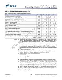 MT48LC32M16A2P-75:C TR Datasheet Page 19