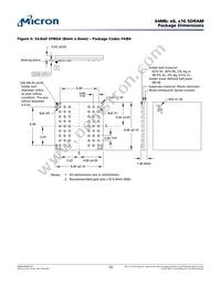 MT48LC4M16A2P-6A AAT:J Datasheet Page 15