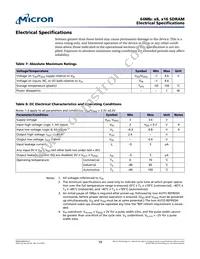 MT48LC4M16A2P-6A AAT:J Datasheet Page 19