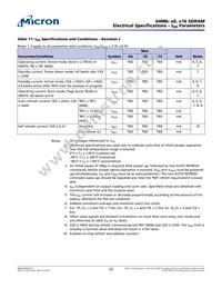 MT48LC4M16A2P-6A AAT:J Datasheet Page 22