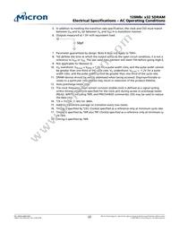 MT48LC4M32B2TG-6A IT:L Datasheet Page 22