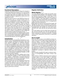 MT48LC8M32B2TG-7 TR Datasheet Page 10