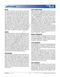 MT48LC8M32B2TG-7 TR Datasheet Page 14