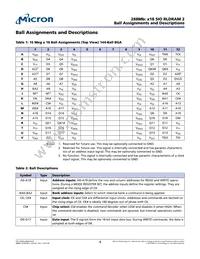 MT49H16M18CSJ-25:B Datasheet Page 9