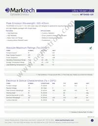 MT5400-UV Datasheet Cover